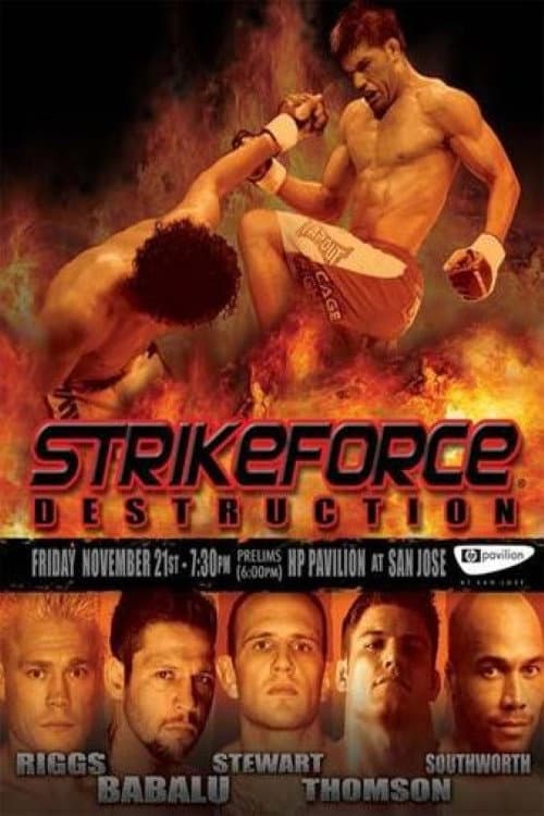 Постер: Strikeforce: Destruction