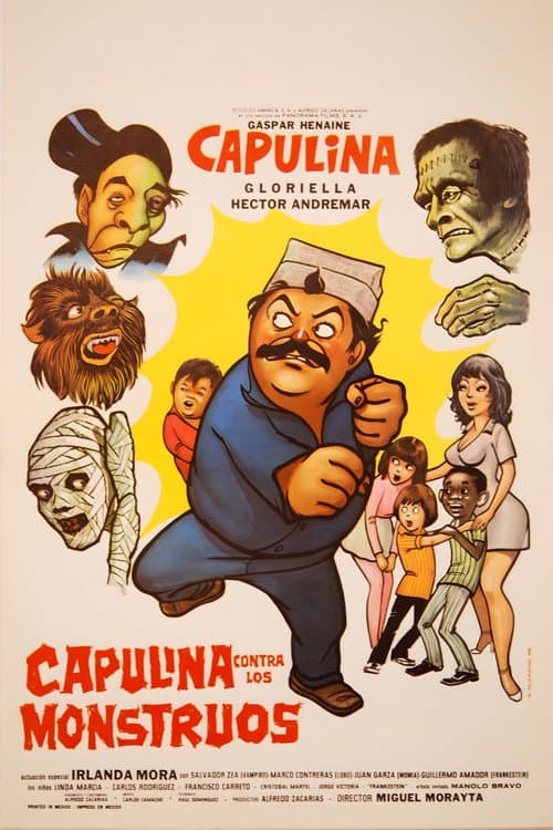Постер: Capulina contra los monstruos