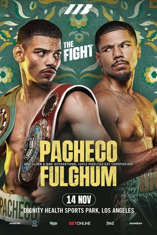 Постер: Diego Pacheco vs. Darius Fulghum