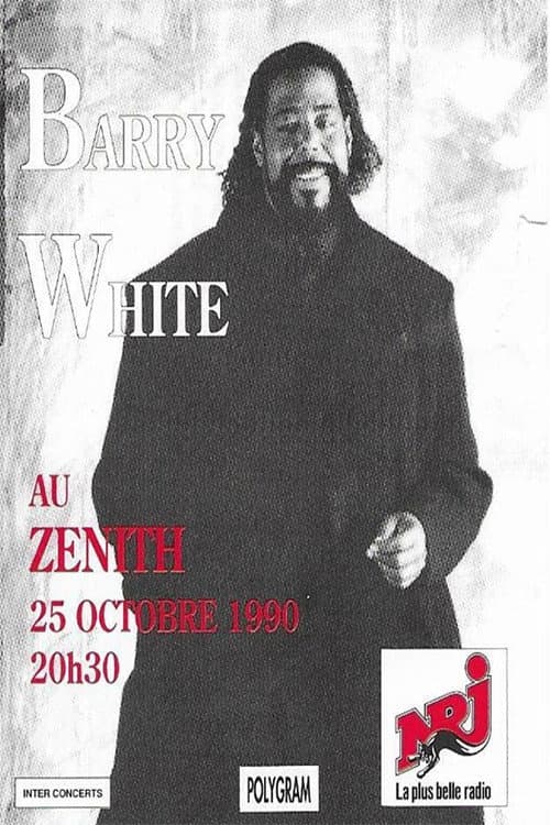Постер: Barry White - Zenith de Paris