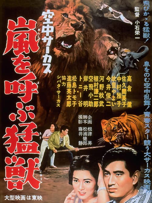 Постер: 空中サーカス 嵐を呼ぶ猛獣