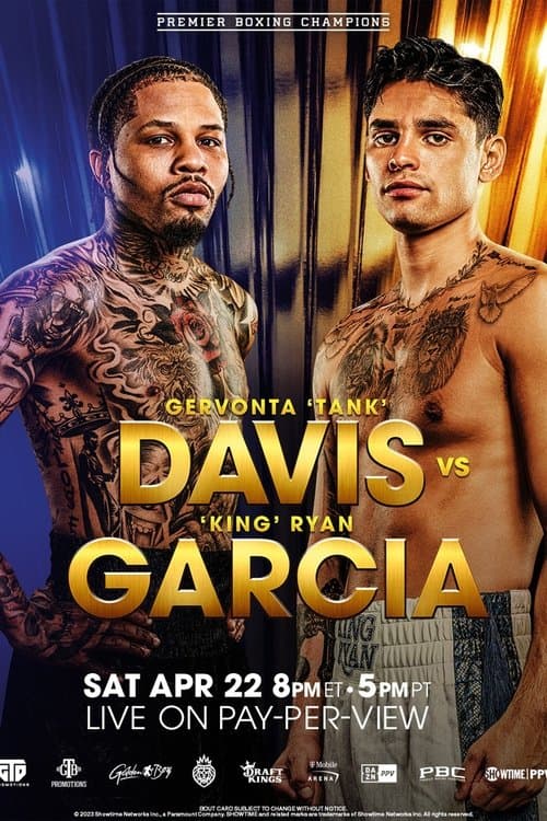 Постер: Gervonta Davis vs. Ryan Garcia