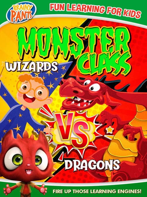 Постер: Monster Class: Dragons Vs Wizards