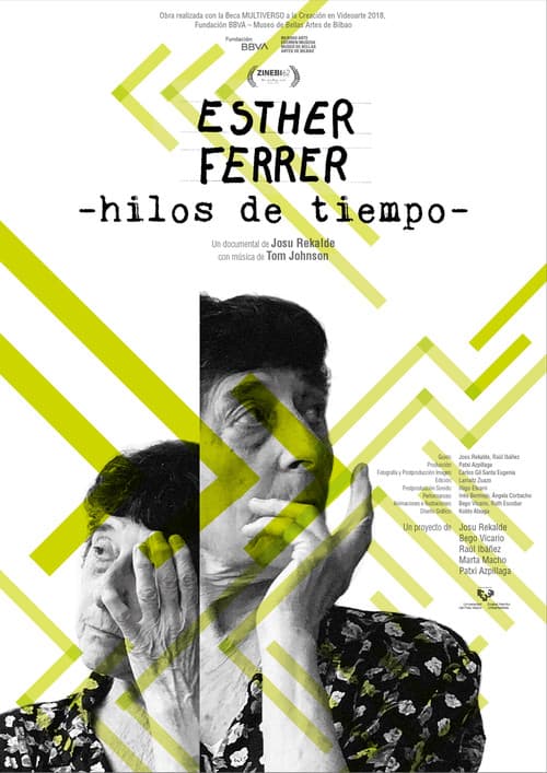 Постер: Esther Ferrer: Hilos de tiempo