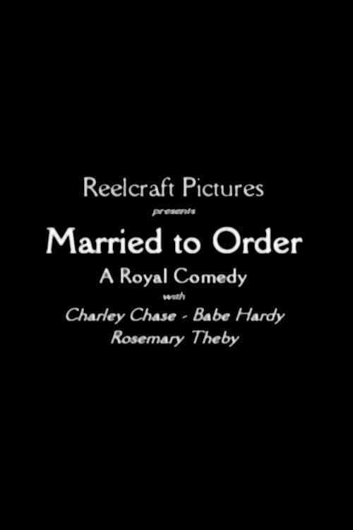 Постер: Married to Order