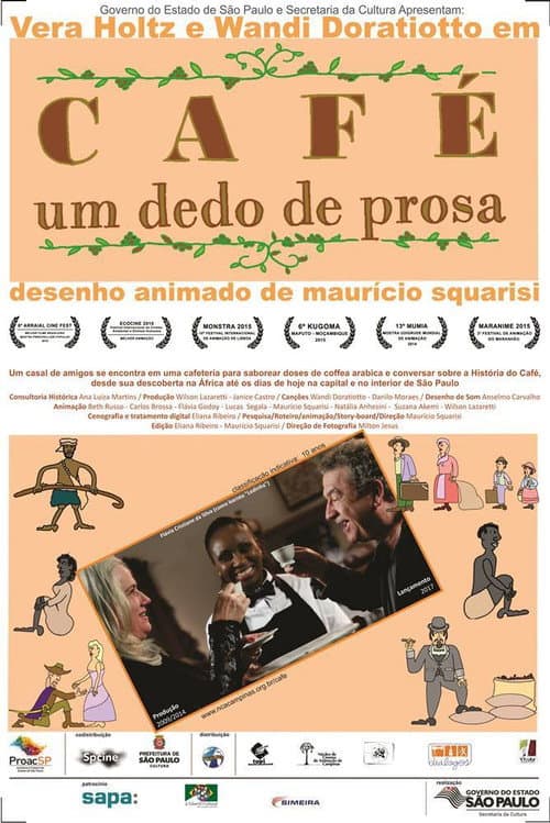 Постер: Café, um Dedo de Prosa