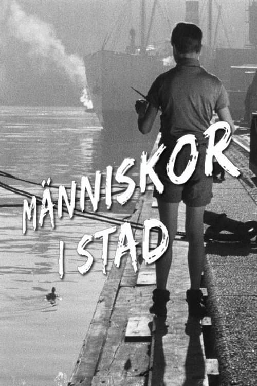 Постер: Människor i stad