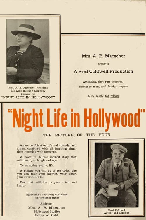 Постер: Night Life in Hollywood