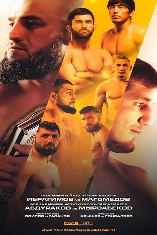 Постер: ACA 197: Ibragimov vs. Magomedov