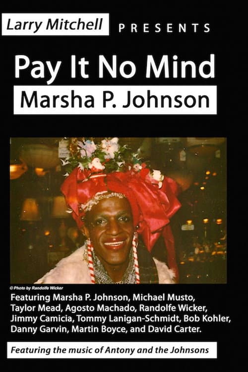 Постер: Pay It No Mind: Marsha P. Johnson