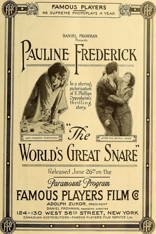 Постер: The World's Great Snare