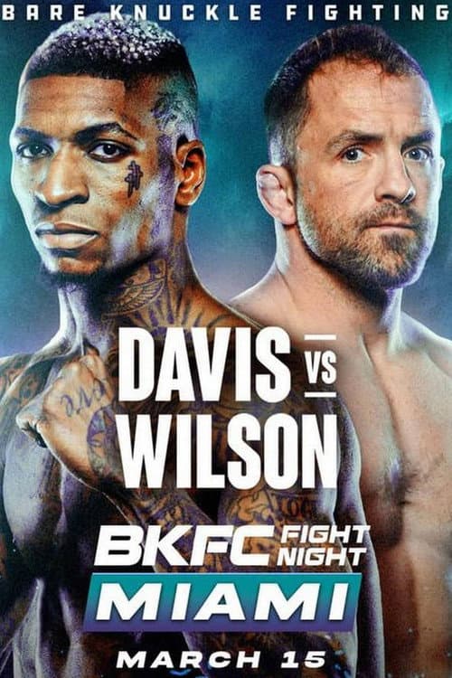 Постер: BKFC Fight Night Miami: Davis vs. Wilson