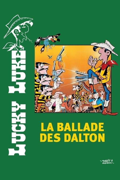 Постер: Lucky Luke: La Ballade des Dalton