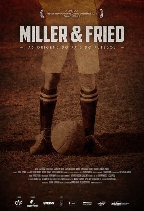 Постер: Miller & Fried: As Origens do País do Futebol