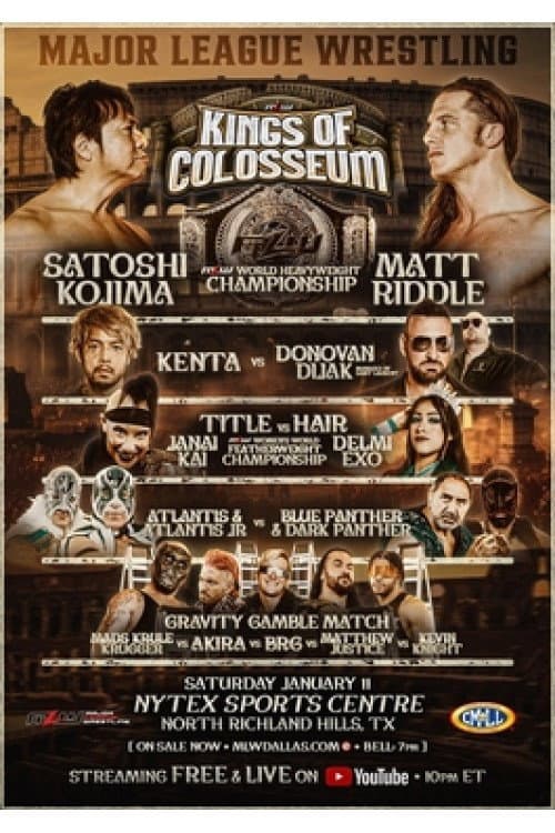 Постер: MLW Kings of Colosseum 2025