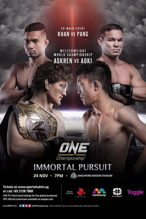 Постер: ONE Championship 62: Immortal Pursuit