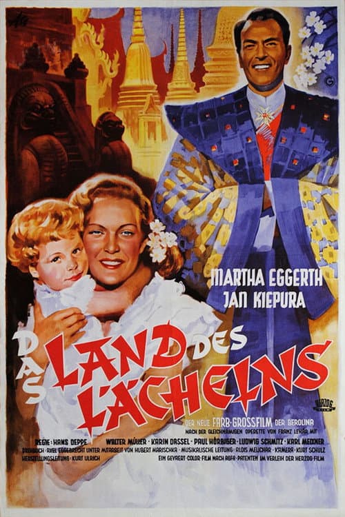 Постер: Das Land des Lächelns
