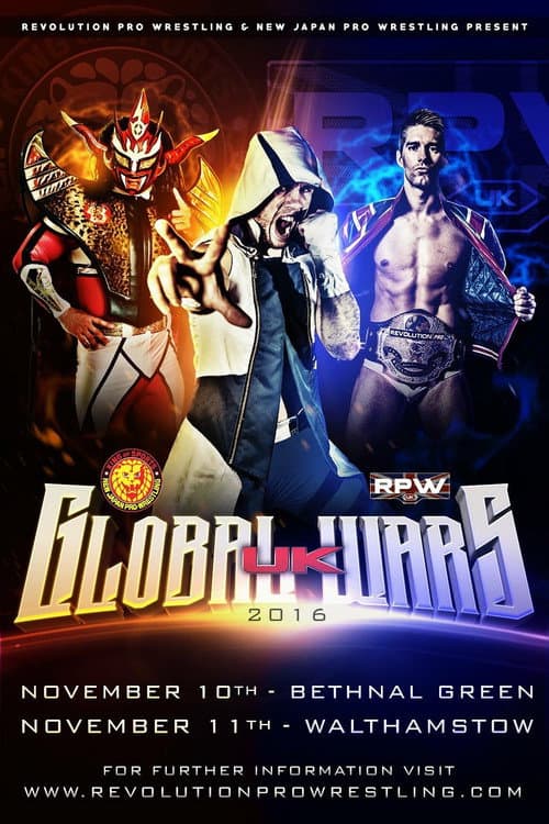 Постер: RevPro & NJPW: Global Wars UK 2016 - Night 2