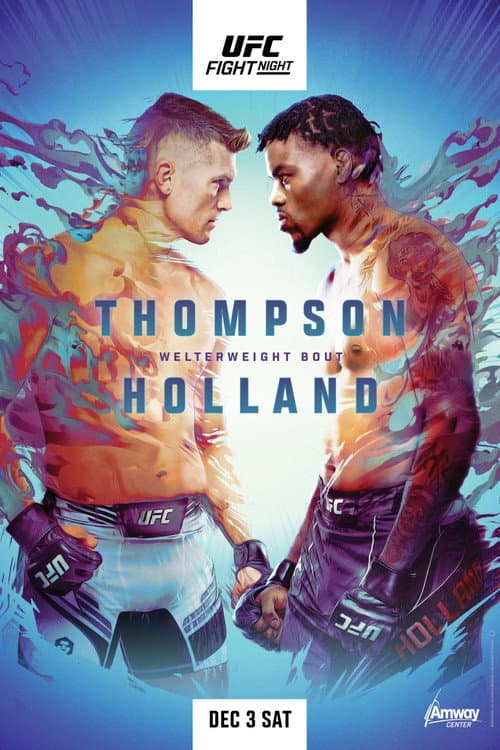 Постер: UFC on ESPN 42: Thompson vs. Holland