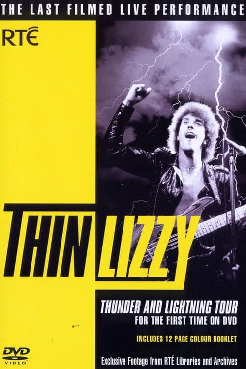 Постер: Thin Lizzy: Thunder and Lightning Tour