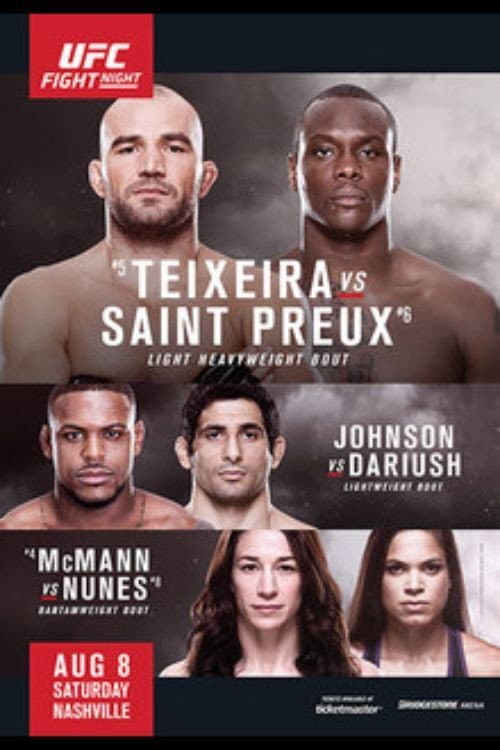 Постер: UFC Fight Night 73: Teixeira vs. Saint Preux