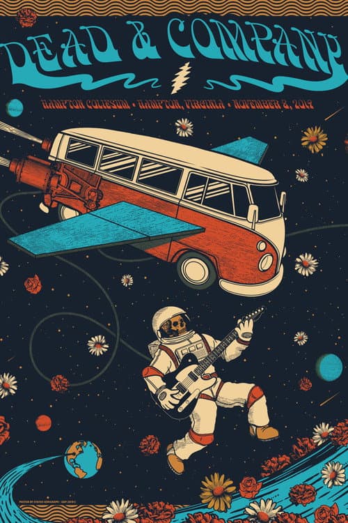 Постер: Dead & Company: 2019-11-08 Hampton Coliseum, Hampton, VA