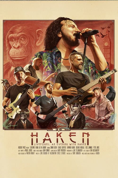 Постер: Haken - Liveforms: An Evening with Haken