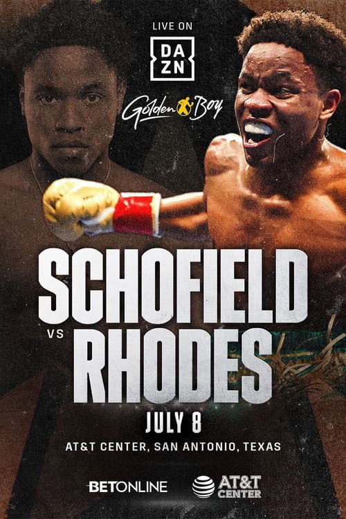 Постер: Floyd Schofield vs. Haskell Rhodes