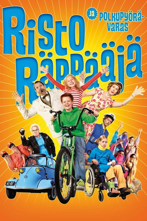 Постер: Risto Räppääjä ja polkupyörävaras