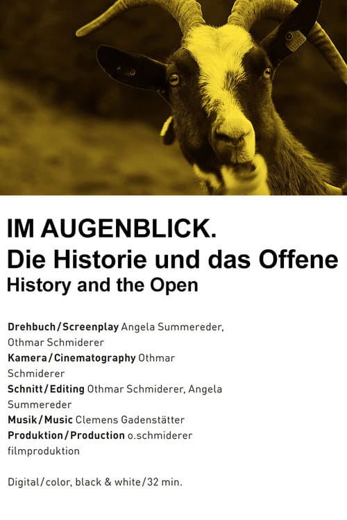 Постер: Im Augenblick. Die Historie und das Offene