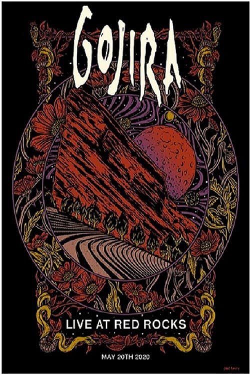 Постер: Gojira - Live at Red Rocks