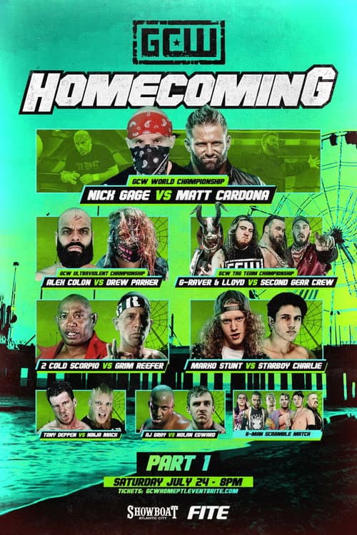 Постер: GCW Homecoming Part I