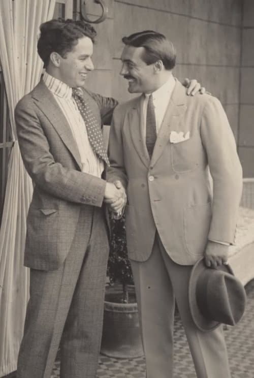 Постер: Max Linder Visits Charlie Chaplin