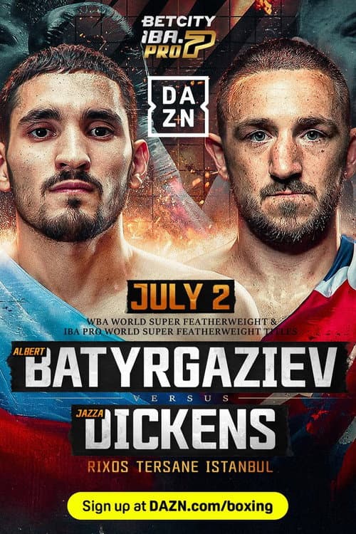 Постер: Albert Batyrgaziev vs. James Dickens