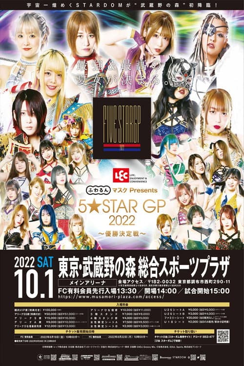 Постер: LEC ふわるんマスク Presents 5★STAR GP 2022～優勝決定戦～