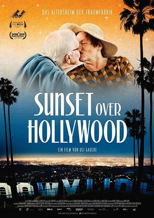 Постер: Sunset over Hollywood