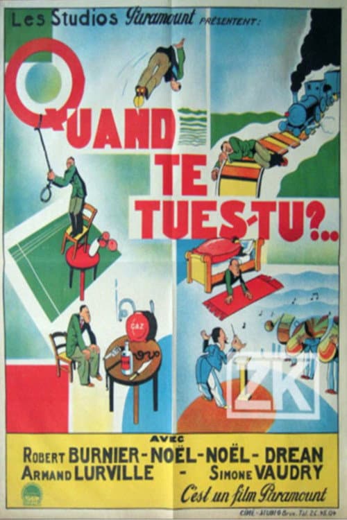 Постер: Quand te tues-tu?