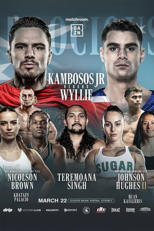 Постер: George Kambosos Jr vs. Jake Wyllie