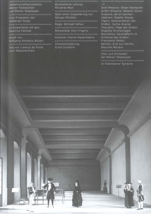 Постер: Le Nozze di Figaro