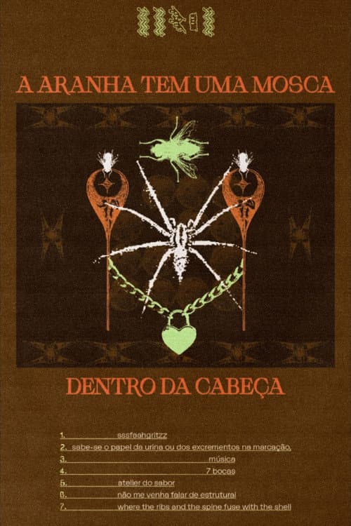 Постер: A aranha tem uma mosca dentro da cabeça