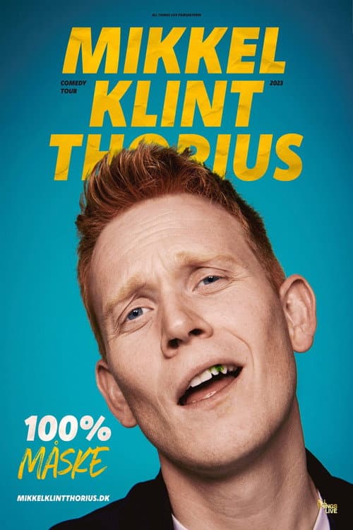 Постер: Mikkel Klint Thorius: 100% Måske