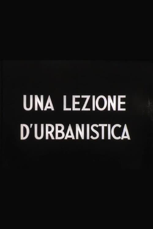 Постер: Una lezione di urbanistica