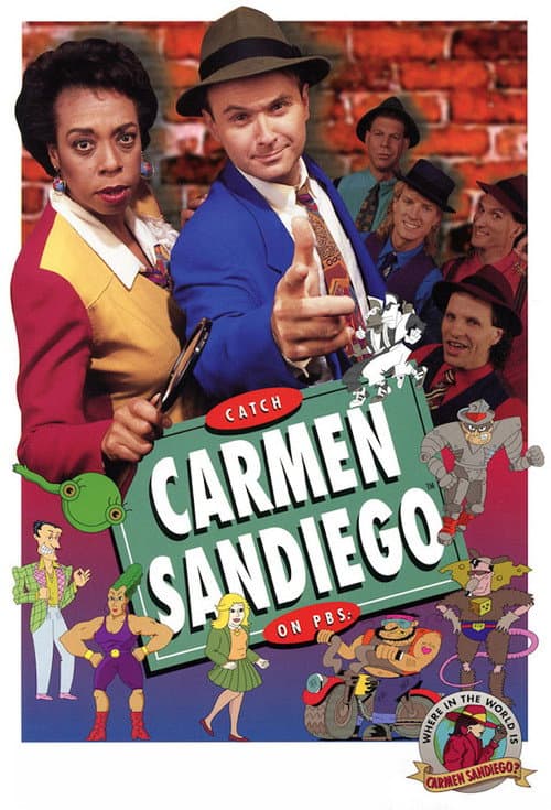 Постер: Where in the World Is Carmen Sandiego?