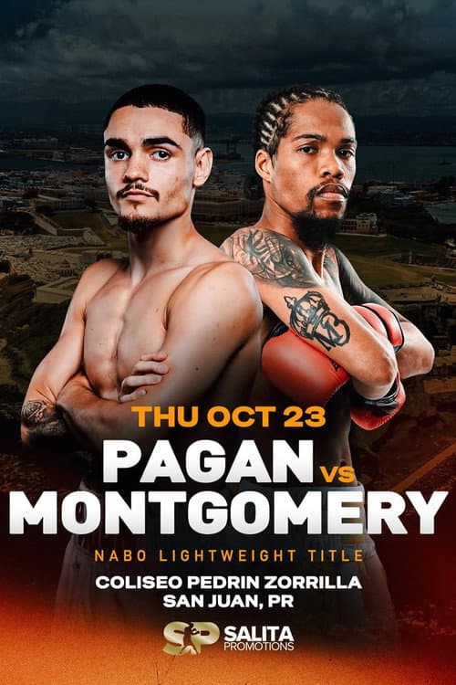 Постер: Joshua Pagan vs. Maliek Montgomery