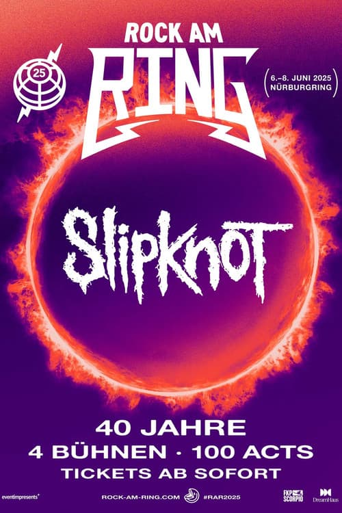 Постер: Slipknot - Live at Rock Am Ring 2025