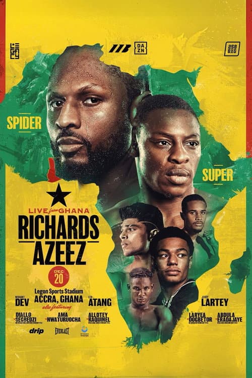 Постер: Craig Richards vs. Dan Azeez