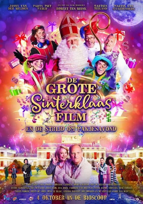 Постер: De Grote Sinterklaasfilm: De Strijd om Pakjesavond