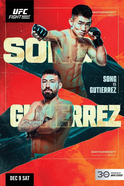 Постер: UFC Fight Night 233: Song vs. Gutierrez