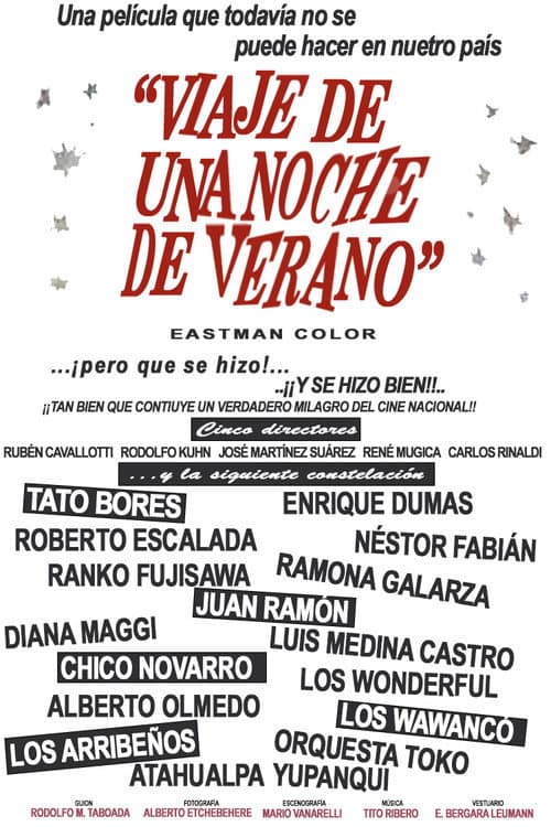 Постер: Viaje de una noche de verano