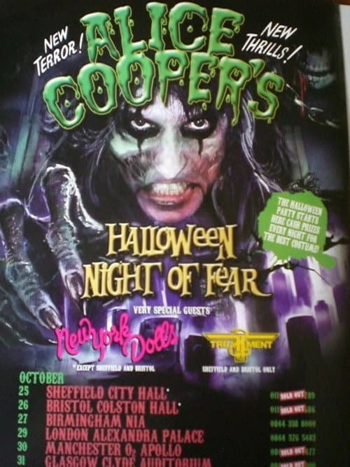 Постер: Alice Cooper: Halloween Night of Fear